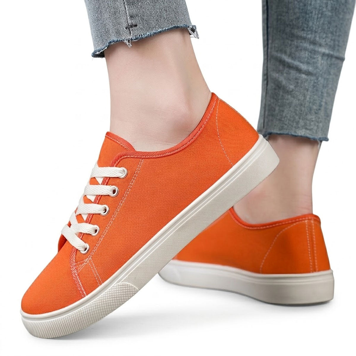 Women's Breathable Canvas Walking Shoes Corvine