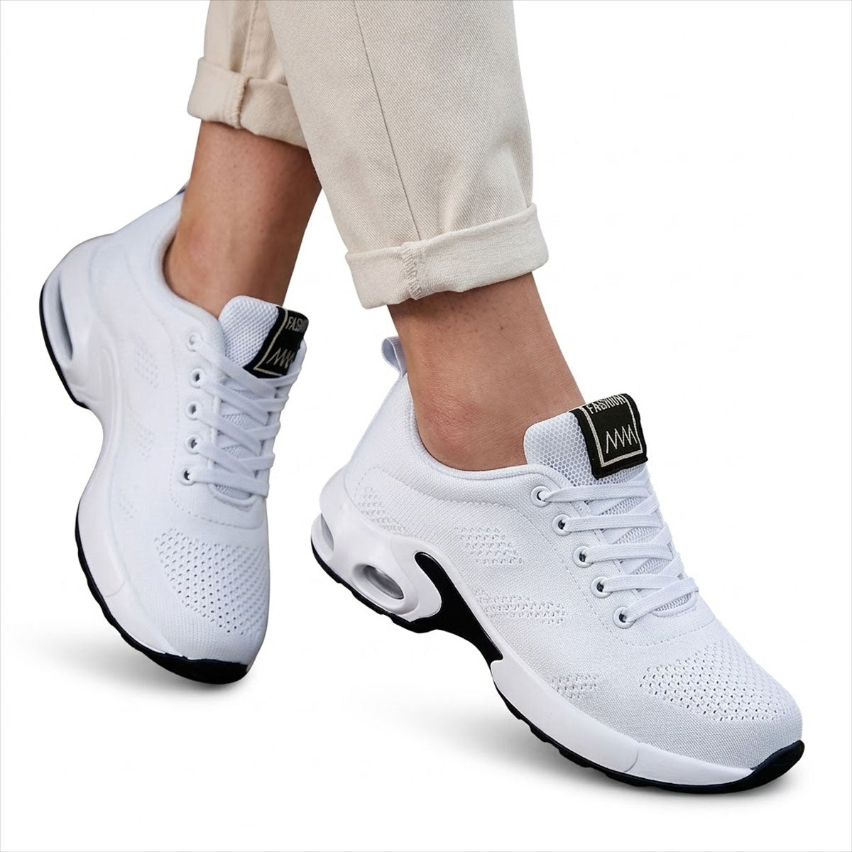 Women's Breathable Knit Sport Trainers Corvine