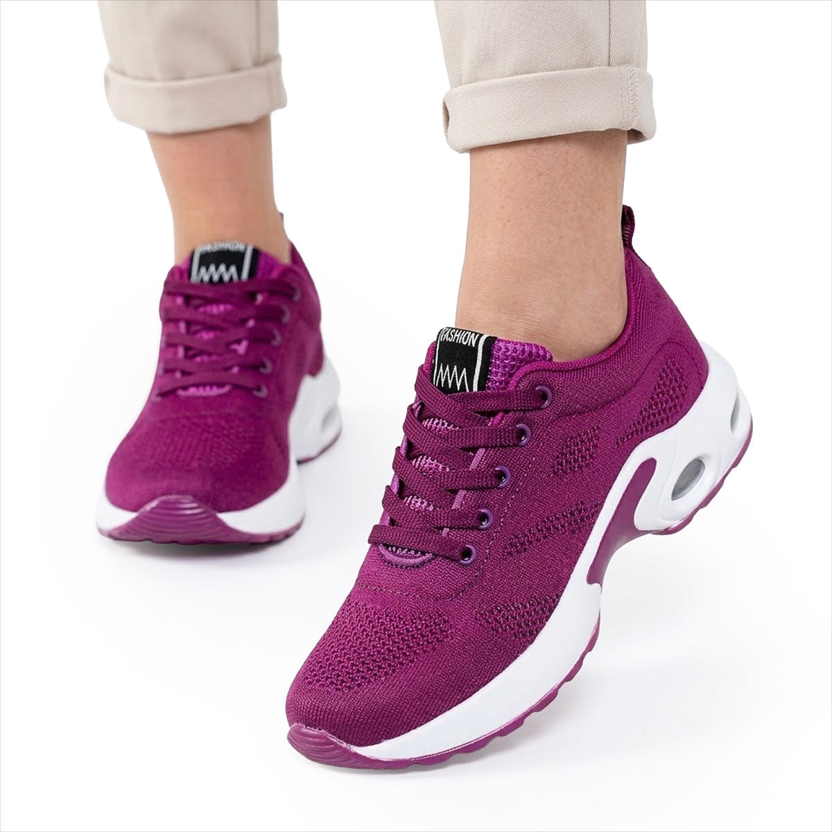 Women's Breathable Knit Sport Trainers Corvine