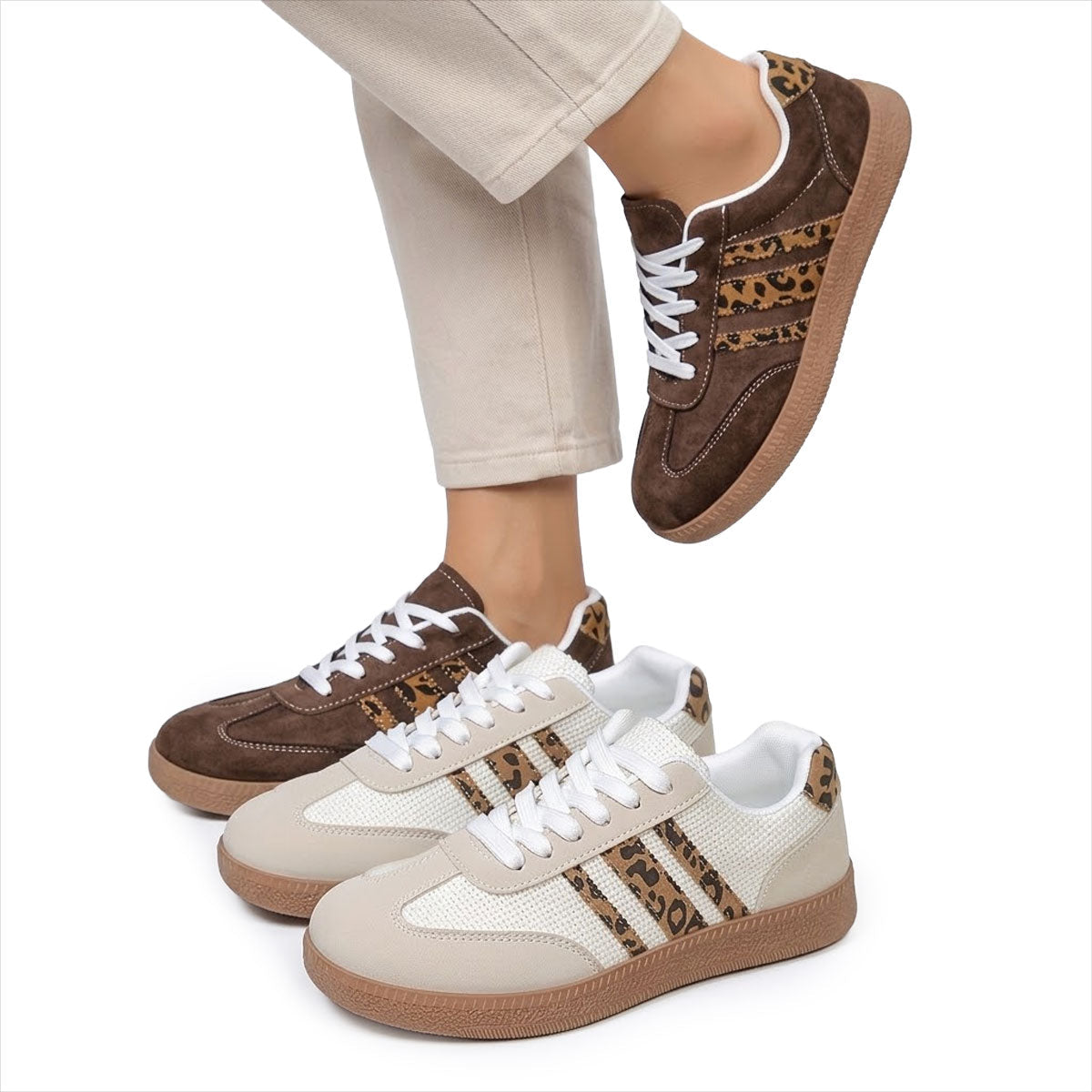 Women's Breathable Mesh Retro Trainers Corvine