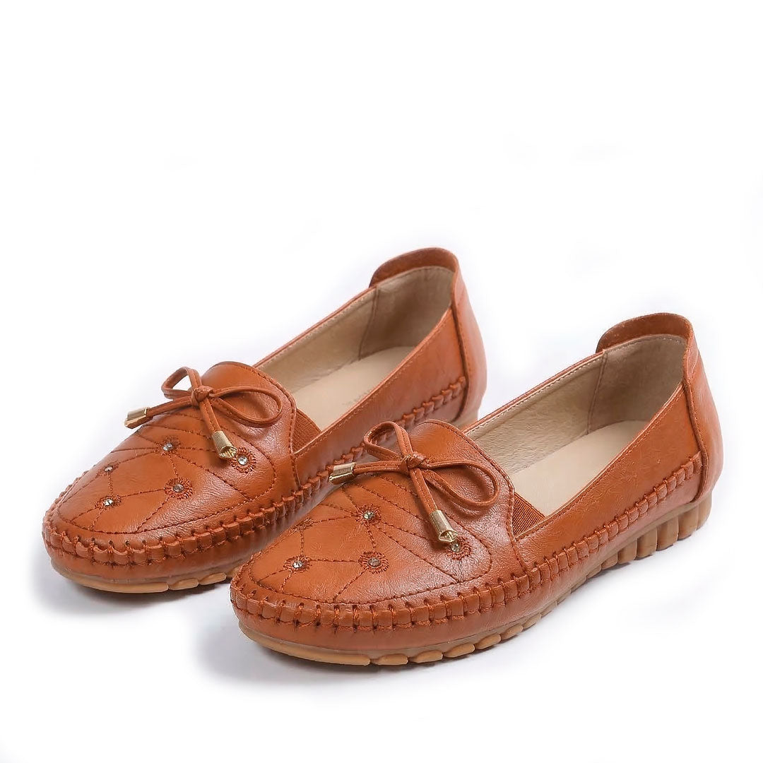 Women's Soft-Touch Black Loafers Corvine