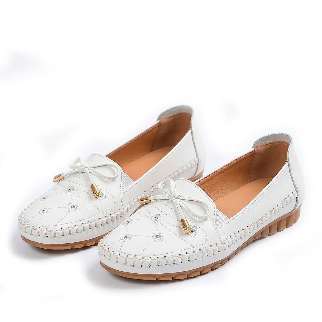 Women's Soft-Touch Black Loafers Corvine