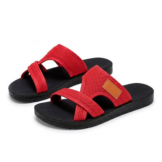 Women's Textured Mesh Slide Sandals Corvine