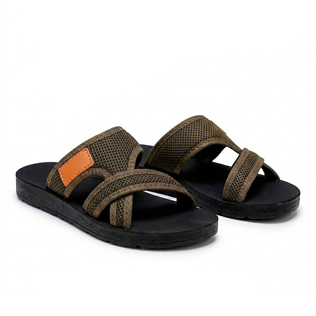 Women's Textured Mesh Slide Sandals Corvine
